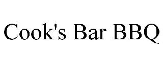 COOK'S BAR BBQ