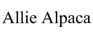 ALLIE ALPACA