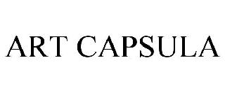 ART CAPSULA