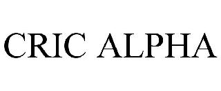 CRIC ALPHA