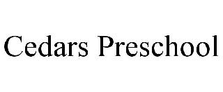 CEDARS PRESCHOOL