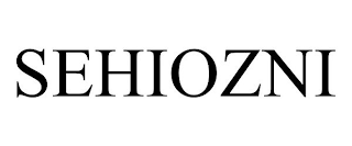 SEHIOZNI