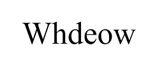 WHDEOW
