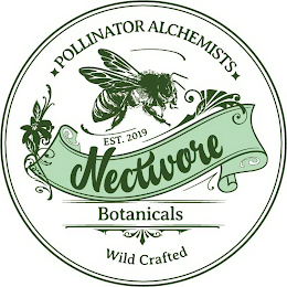 POLLINATOR ALCHEMISTS BOTANICALS WILD CRAFTED EST. 2019 NECTIVORE
