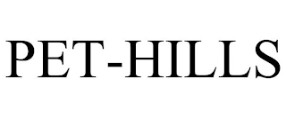 PET-HILLS
