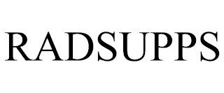 RADSUPPS
