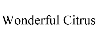 WONDERFUL CITRUS