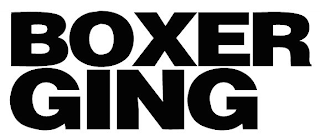 BOXER GING