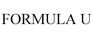 FORMULA U