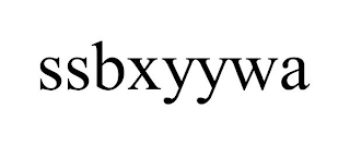 SSBXYYWA