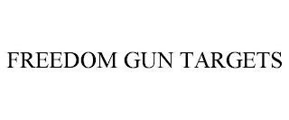 FREEDOM GUN TARGETS