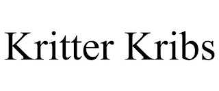 KRITTER KRIBS