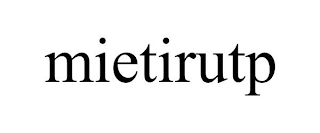 MIETIRUTP