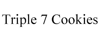 777 COOKIES & MORE