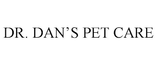 DR. DAN'S PET CARE