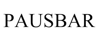 PAUSBAR