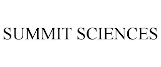 SUMMIT SCIENCES