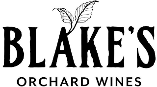 BLAKE'S ORCHARD WINES