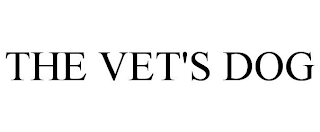 THE VET'S DOG