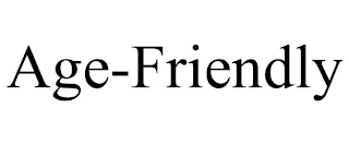 AGE-FRIENDLY