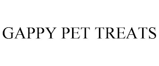 GAPPY PET TREATS