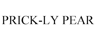 PRICK-LY PEAR