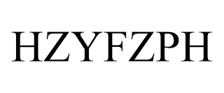 HZYFZPH