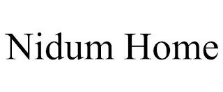 NIDUM HOME