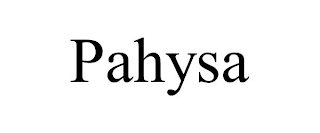PAHYSA