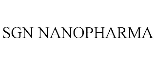SGN NANOPHARMA