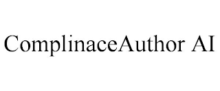 COMPLIANCEAUTHOR AI