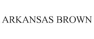 ARKANSAS BROWN