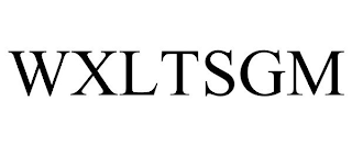 WXLTSGM