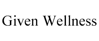 GIVEN WELLNESS