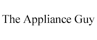 THE APPLIANCE GUY