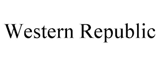 WESTERN REPUBLIC