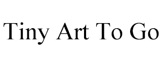 TINY ART TO GO