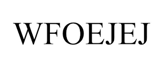 WFOEJEJ