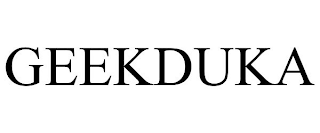GEEKDUKA