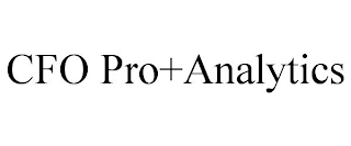 CFO PRO+ANALYTICS