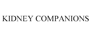 KIDNEY COMPANIONS