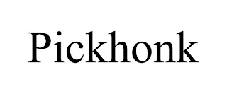 PICKHONK