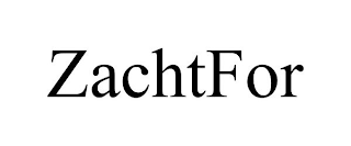 ZACHTFOR