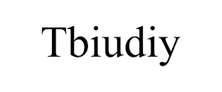 TBIUDIY