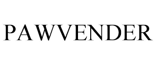 PAWVENDER
