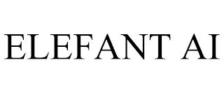 ELEFANT AI
