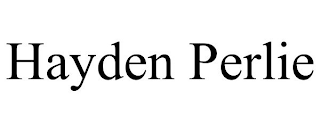 HAYDEN PERLIE