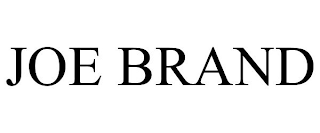 JOE BRAND