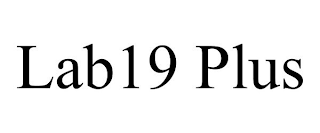 LAB19 PLUS