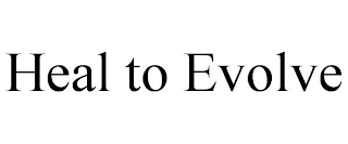 HEAL TO EVOLVE